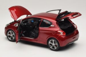 Peugeot 208 GTI Rubis Red Norev 1:18 184700 Pressofusione — immagine 5 di 8