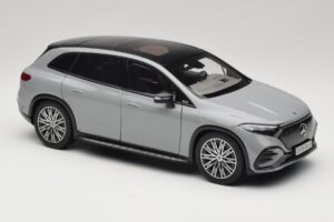 Mercedes EQS SUV X296 Manufaktur Alpine Grey NZG 1:18 B66960591 Pressofusione — immagine 6 di 8
