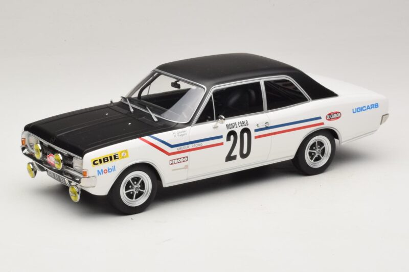 Opel Commodore A #20 H. Greder / P. Pagani Rally Monte Carlo 1971 MCG 1:18 MCG18561R Pressofusione