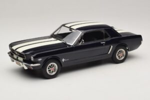 Ford Mustang Nightmist Blue Norev 1:18 182805 Pressofusione