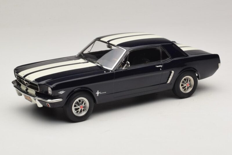 Ford Mustang Nightmist Blue Norev 1:18 182805 Pressofusione