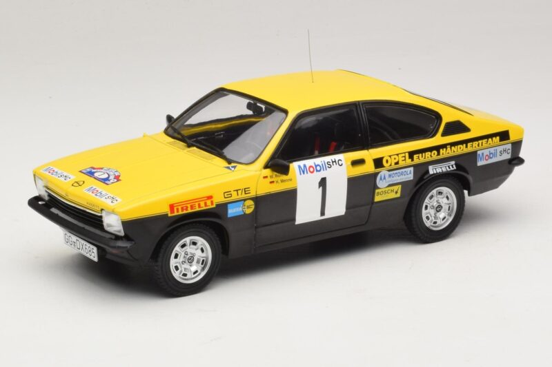 Opel Kadett C GT/E #1 W. Rohrl / H. Menne Westfalen Lippe Rally 1977 MCG 1:18 MCG18651R Pressofusione