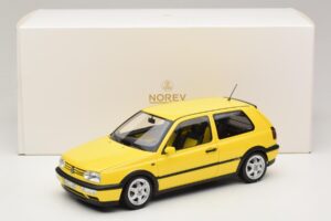Volkswagen Golf GTI Mk3 Color Concept Giallo Norev 1:18 188507 Pressofusione — immagine 8 di 8