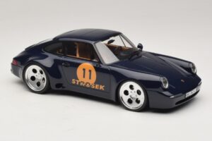 Porsche 911 964 Strosek Mega 30 Sea Blue GT Spirit 1:18 GT969 Resina — immagine 4 di 6