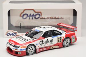 Nissan Skyline GT-R R33 LM GT1 #23 K. Hoshino / M. Hasemi / T. Suzuki Clarion Team NISMO 24 Hours of Le Mans 1996 Otto 1:18 O — immagine 6 di 6