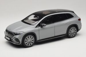 Mercedes EQS SUV X296 Manufaktur Alpine Grey NZG 1:18 B66960591 Pressofusione