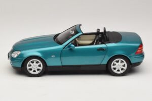 Mercedes SLK R170 Vivianite Green Norev 1:18 183021 Pressofusione — immagine 6 di 10