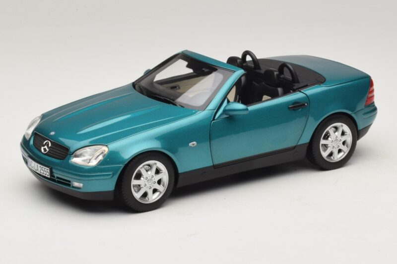 Mercedes SLK R170 Vivianite Green Norev 1:18 183021 Pressofusione