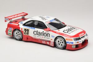 Nissan Skyline GT-R R33 LM GT1 #23 K. Hoshino / M. Hasemi / T. Suzuki Clarion Team NISMO 24 Hours of Le Mans 1996 Otto 1:18 O — immagine 4 di 6
