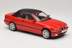 BMW 3 Series E36 Cabrio Rosso MCG 1:18 MCG18317 Pressofusione — immagine 5 di 7