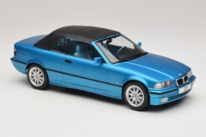 BMW 3 Series E36 Cabrio Blu Metallizzato MCG 1:18 MCG18319 Pressofusione — immagine 5 di 7
