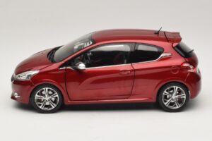 Peugeot 208 GTI Rubis Red Norev 1:18 184700 Pressofusione — immagine 4 di 8