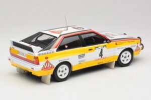 Audi Quattro A2 #4 W. Rohrl / C. Geistdorfer Rally Portugal 1984 Minichamps 1:18 153841104 Pressofusione — immagine 2 di 6