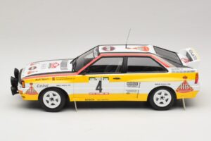 Audi Quattro A2 #4 W. Rohrl / C. Geistdorfer Rally Portugal 1984 Minichamps 1:18 153841104 Pressofusione — immagine 3 di 6