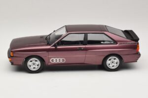 Audi Quattro Purple Metallic Minichamps 1:18 155016125 Pressofusione — immagine 3 di 6