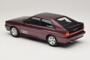 Audi Quattro Purple Metallic Minichamps 1:18 155016125 Pressofusione — immagine 5 di 6