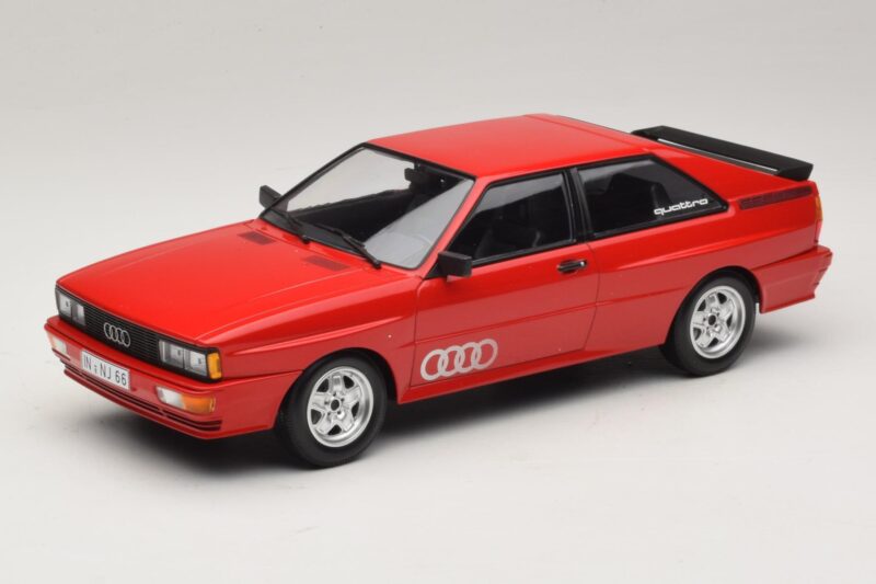 Audi Quattro Rosso Edizione Concessionario Minichamps 1:18 A5-5893 Pressofusione
