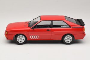 Audi Quattro Rosso Edizione Concessionario Minichamps 1:18 A5-5893 Pressofusione — immagine 3 di 6