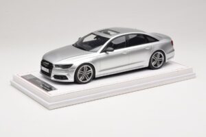 Audi S6 C7 Florett Silver Metallic IVY Merit 1:18 REMC038 Resina — immagine 2 di 7