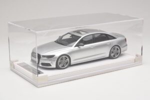 Audi S6 C7 Florett Silver Metallic IVY Merit 1:18 REMC038 Resina — immagine 6 di 7