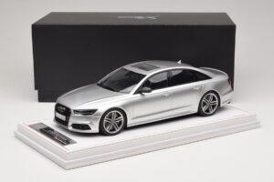 Audi S6 C7 Florett Silver Metallic IVY Merit 1:18 REMC038 Resina — immagine 7 di 7