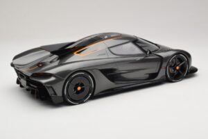 Koenigsegg Jesko Absolut 0-400-0 km/h Record Graphite Grey GT Spirit 1:12 GT575 Resina — immagine 2 di 6
