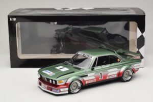BMW 3.0 CSL #1 U. Grano BMW Italia ETCC Zandvoort 1979 Minichamps 1:18 155792501 Pressofusione — immagine 6 di 6