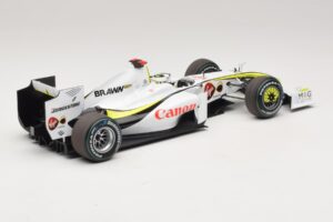 Brawn GP BGP001 #22 J. Button Singapore GP 2009 Minichamps 1:18 180090222 Resina — immagine 2 di 7