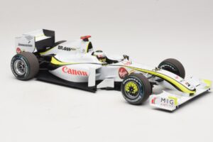 Brawn GP BGP001 #22 J. Button Singapore GP 2009 Minichamps 1:18 180090222 Resina — immagine 4 di 7