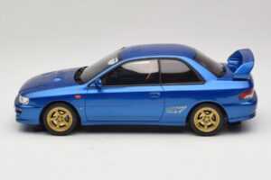 Subaru Impreza WRX STI GC8 Type R Version V Limited Sonic Blue Otto 1:18 OT1249 Resina — immagine 3 di 6