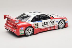 Nissan Skyline GT-R R33 LM GT1 #23 K. Hoshino / M. Hasemi / T. Suzuki Clarion Team NISMO 24 Hours of Le Mans 1996 Otto 1:18 O — immagine 2 di 6