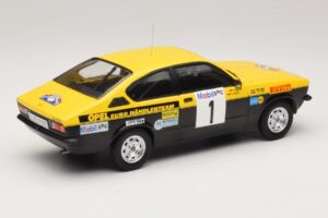 Opel Kadett C GT/E #1 W. Rohrl / H. Menne Westfalen Lippe Rally 1977 MCG 1:18 MCG18651R Pressofusione — immagine 2 di 6