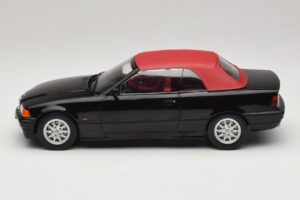 BMW 3 Series E36 Cabrio Nero MCG 1:18 MCG18318 Pressofusione — immagine 4 di 7