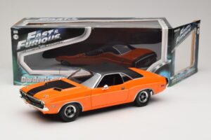 Dodge Challenger R/T Fast & Furious Darden's Car Greenlight 1:18 12846 Pressofusione — immagine 8 di 8
