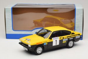 Opel Kadett C GT/E #1 W. Rohrl / H. Menne Westfalen Lippe Rally 1977 MCG 1:18 MCG18651R Pressofusione — immagine 6 di 6