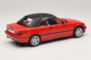 BMW 3 Series E36 Cabrio Rosso MCG 1:18 MCG18317 Pressofusione — immagine 3 di 7