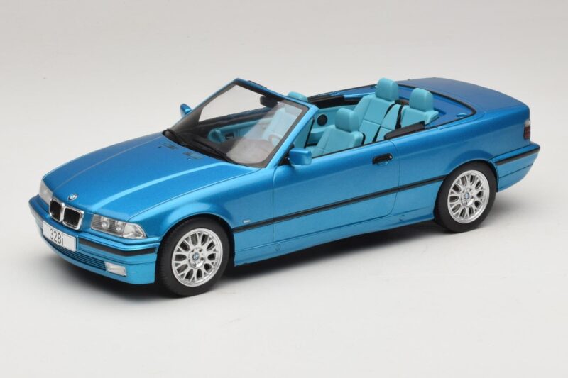 BMW 3 Series E36 Cabrio Blu Metallizzato MCG 1:18 MCG18319 Pressofusione
