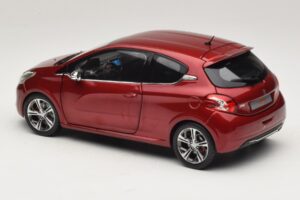 Peugeot 208 GTI Rubis Red Norev 1:18 184700 Pressofusione — immagine 7 di 8