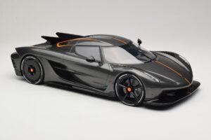 Koenigsegg Jesko Absolut 0-400-0 km/h Record Graphite Grey GT Spirit 1:12 GT575 Resina — immagine 4 di 6