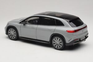 Mercedes EQS SUV X296 Manufaktur Alpine Grey NZG 1:18 B66960591 Pressofusione — immagine 7 di 8