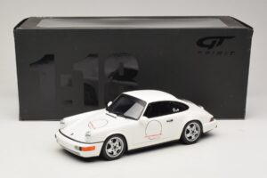 Porsche 911 964 Carrera Cup USA Edition Grand Prix White GT Spirit 1:18 GT995 Resina — immagine 6 di 6