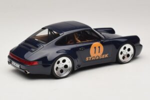 Porsche 911 964 Strosek Mega 30 Sea Blue GT Spirit 1:18 GT969 Resina — immagine 2 di 6