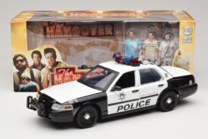 Ford Crown Victoria Police Interceptor The Hangover Movie Greenlight 1:18 12911 Pressofusione — immagine 6 di 6