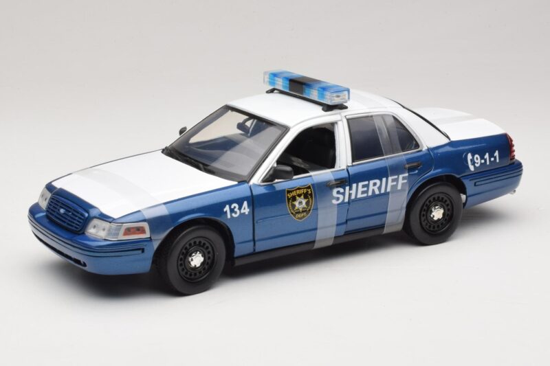 Ford Crown Victoria Police Interceptor The Walking Dead Greenlight 1:18 12957 Pressofusione