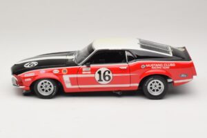 Ford Mustang Boss 302 #16 Bud Moore Engineering G. Follmer Trans-Am 1969 OEM 1:18 FORD006 Pressofusione — immagine 4 di 8