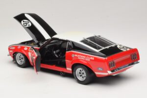 Ford Mustang Boss 302 #16 Bud Moore Engineering G. Follmer Trans-Am 1969 OEM 1:18 FORD006 Pressofusione — immagine 5 di 8