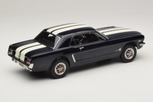 Ford Mustang Nightmist Blue Norev 1:18 182805 Pressofusione — immagine 2 di 6