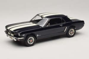 Ford Mustang Nightmist Blue Norev 1:18 182805 Pressofusione