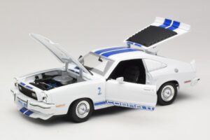 Ford Mustang II Cobra II Charlie's Angels Movie Greenlight 1:18 12880 Pressofusione — immagine 2 di 8