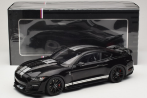 Ford Mustang Shelby GT500 S550 Nero IXO 1:18 U18RDC002-FO Pressofusione — immagine 8 di 8